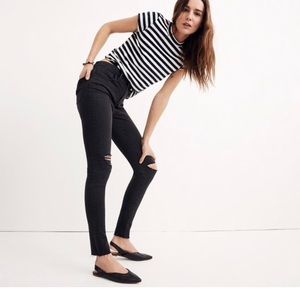Madewell skinny jeans black size 25